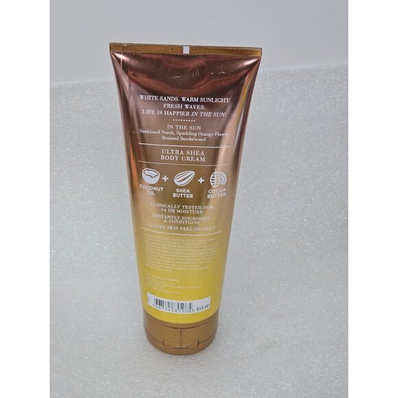 Bath & Body Works In The Sun Ultra Shea Body Cream 8 Oz - Picture 2 of 2